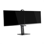 IntekView Freestanding Double Monitor Stand easy adjustment