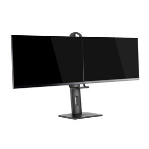 IntekView Freestanding Double Monitor Stand easy adjustment