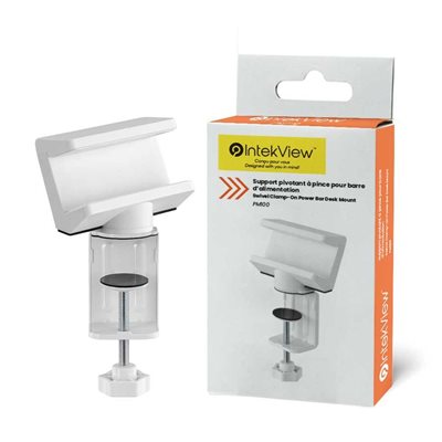 IntekView Swivel Clamp-On Power Bar Desk Mount