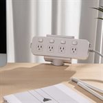 IntekView Swivel Clamp-On Power Bar Desk Mount