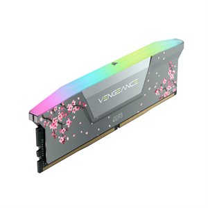 CORSAIR VENGEANCE RGB DDR5 32GB (2 x 16GB) DDR5 6000 CL30-36-36-76 1.40V Intel XMP & AMD EXPO - GREY