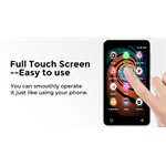 INNIOASIS G3 4IN MP3 Player 32GB / BT / WIFI / FM Radio / MicroSD up to 1TB / Andoid Apps