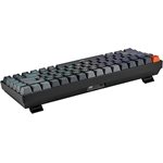 Adesso Wired/Wireless/Bluetooth Multi-OS Illuminated QMK VIA Mechanical Mini Keyboard With CoPilot