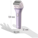 PANASONIC Rasoir rechargeable à 4 lames pour femme