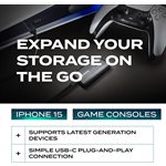 ADATA SE880, Portable External Solid State Drive, Titanium, 1TB