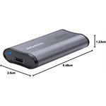 ADATA SE880, Portable External Solid State Drive, Titanium, 2TB