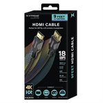 XTREME Home Theater 9 ft. 18Gbps, 4K HDR, HDMI 2.2, ARC, 16-Bit Deep Color HDMI Cable Wire - Black