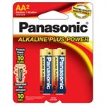 Paquet de piles AA X2 Alkaline Plus de Panasonic