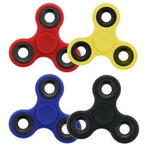 XTREME Fidget Spinner 24pc. Display (4 Colors: Red Blue Black and Yellow) *